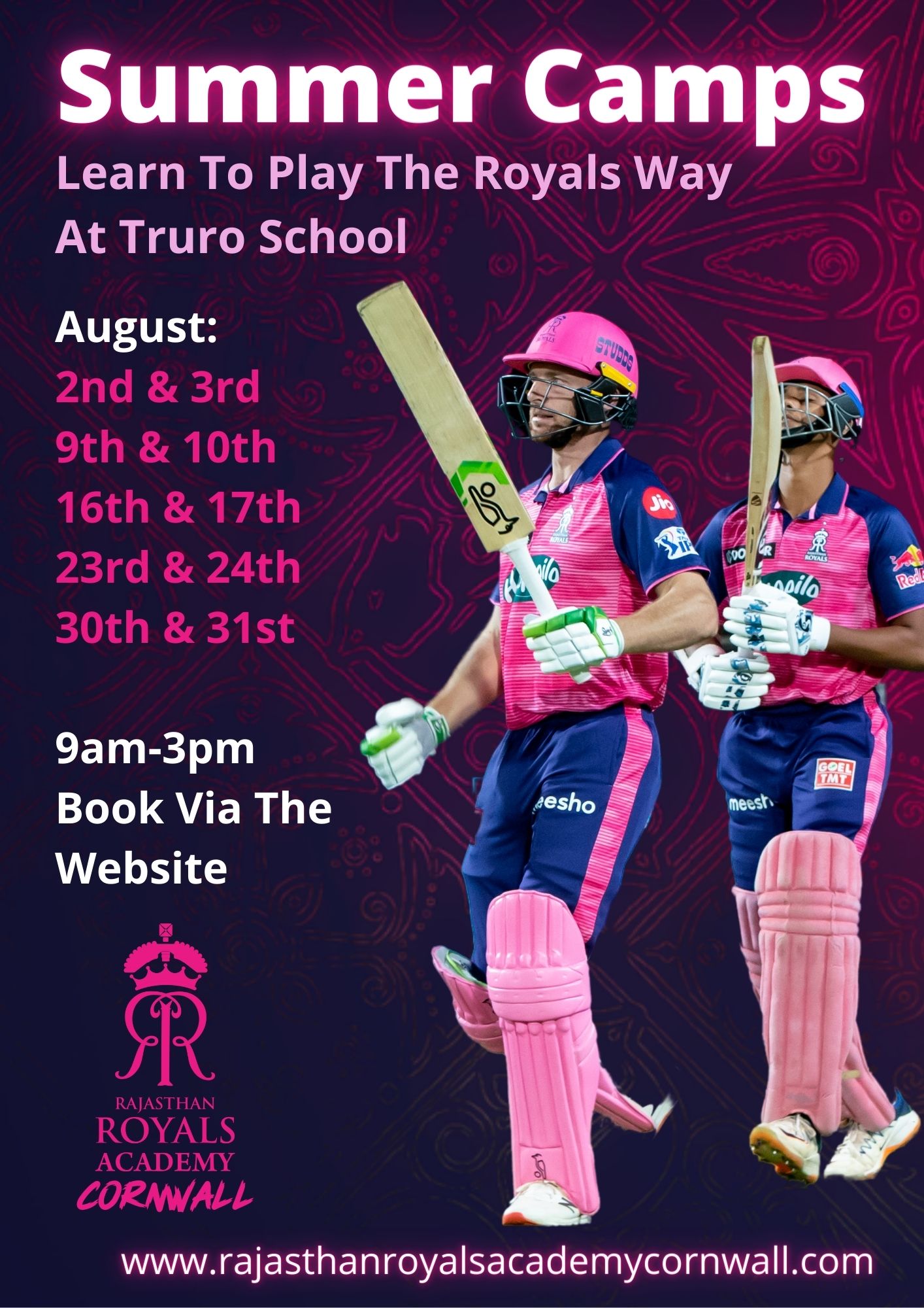 Cornish Cricket Company Camp SIR BEN AINSLIE Sports Centre